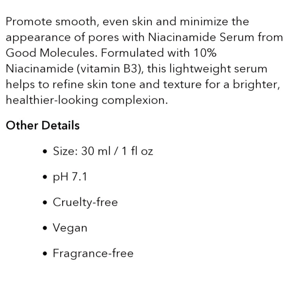 2pk Good Molecules Niacinamide Serum 30ml each - Picture 8 of 8